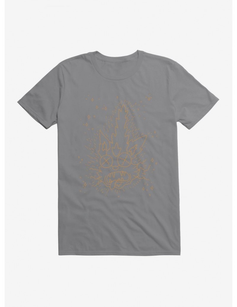 Pre-sale Rick And Morty Squanchy Outline T-Shirt $9.18 T-Shirts