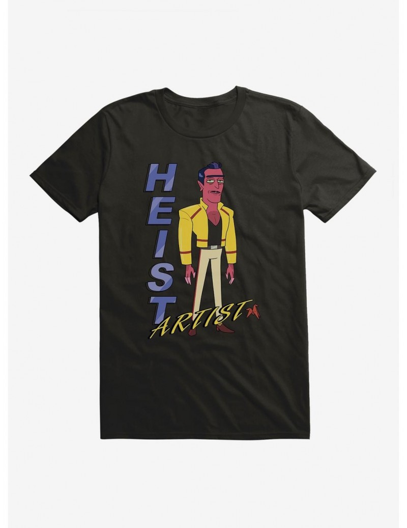 Absolute Discount Rick And Morty Heist Artist T-Shirt $7.27 T-Shirts