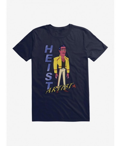 Absolute Discount Rick And Morty Heist Artist T-Shirt $7.27 T-Shirts