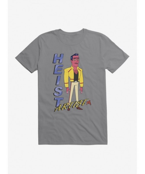 Absolute Discount Rick And Morty Heist Artist T-Shirt $7.27 T-Shirts