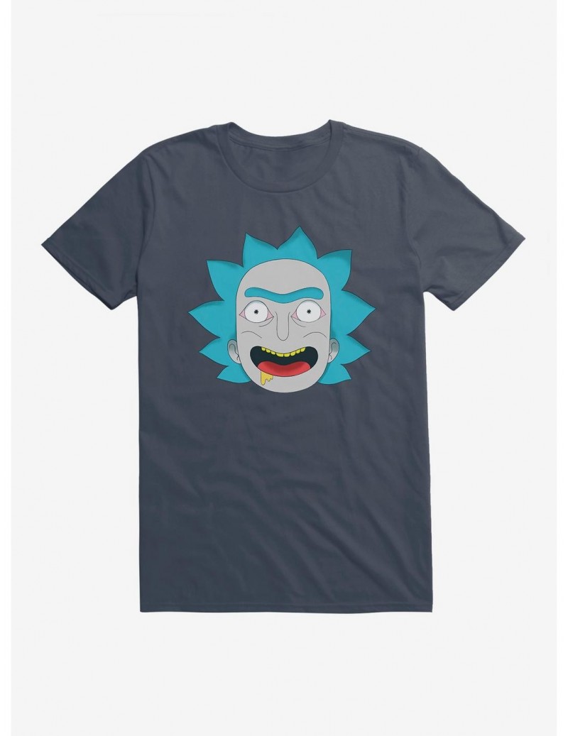 Flash Deal Rick And Morty Rick Drool T-Shirt $6.31 T-Shirts