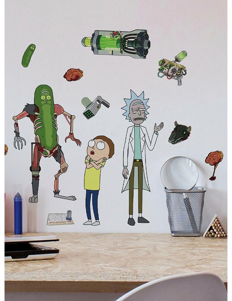 Special Rick And Morty Peel And Stick Wall Decals $8.59 Decals