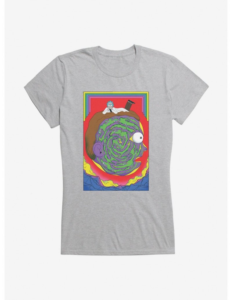 Unique Rick And Morty Portrait Maze Girls T-Shirt $9.96 T-Shirts