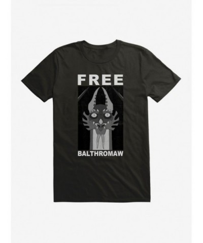 Clearance Rick And Morty Free Balthromaw T-Shirt $8.80 T-Shirts