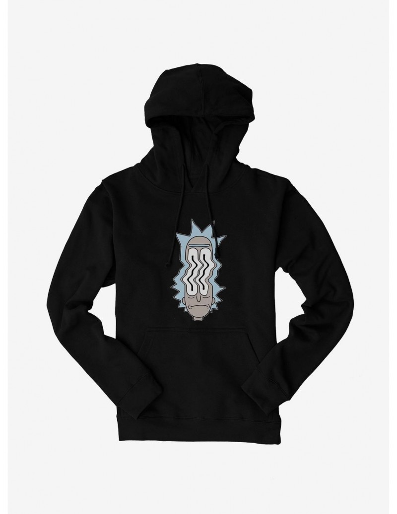 Fashion Rick And Morty Rick Face Stretch Hoodie $13.65 Hoodies