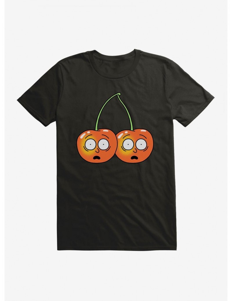 Limited Time Special Rick And Morty Cherries T-Shirt $7.46 T-Shirts
