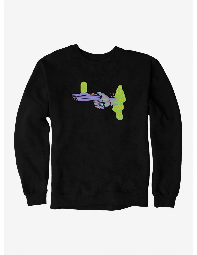 Pre-sale Rick And Morty Portal Gun Sweatshirt $12.69 Sweatshirts