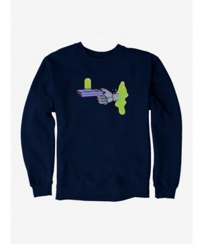 Pre-sale Rick And Morty Portal Gun Sweatshirt $12.69 Sweatshirts