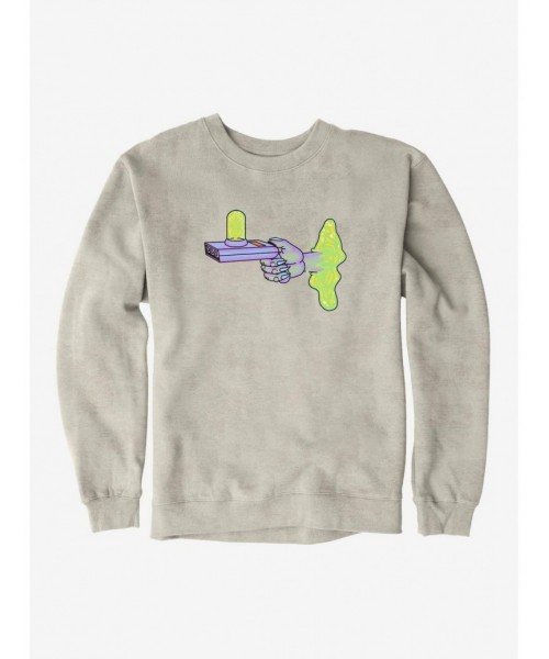 Pre-sale Rick And Morty Portal Gun Sweatshirt $12.69 Sweatshirts