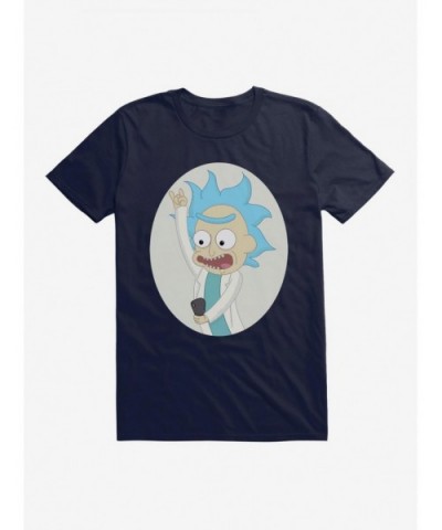 Discount Sale Rick And Morty Selfie Tiny Rick T-Shirt $6.31 T-Shirts