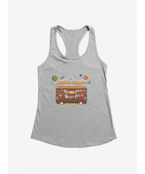 Hot Sale Rick And Morty Story Train Girls Tank $6.57 Tanks