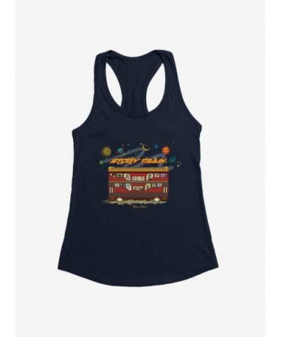 Hot Sale Rick And Morty Story Train Girls Tank $6.57 Tanks