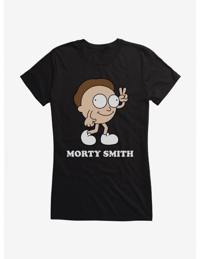 Pre-sale Rick And Morty Morty Smith Girls T-Shirt $8.57 T-Shirts