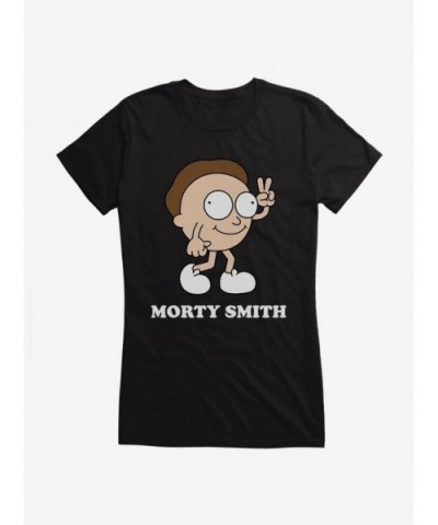 Pre-sale Rick And Morty Morty Smith Girls T-Shirt $8.57 T-Shirts