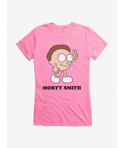 Pre-sale Rick And Morty Morty Smith Girls T-Shirt $8.57 T-Shirts