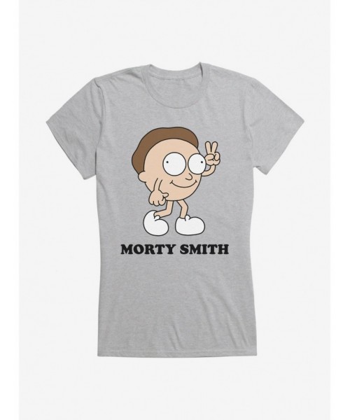 Pre-sale Rick And Morty Morty Smith Girls T-Shirt $8.57 T-Shirts