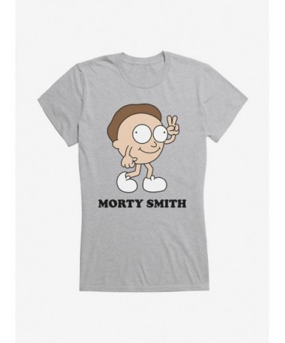 Pre-sale Rick And Morty Morty Smith Girls T-Shirt $8.57 T-Shirts