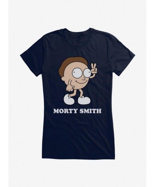 Pre-sale Rick And Morty Morty Smith Girls T-Shirt $8.57 T-Shirts