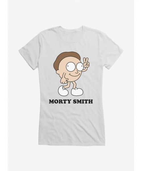 Pre-sale Rick And Morty Morty Smith Girls T-Shirt $8.57 T-Shirts