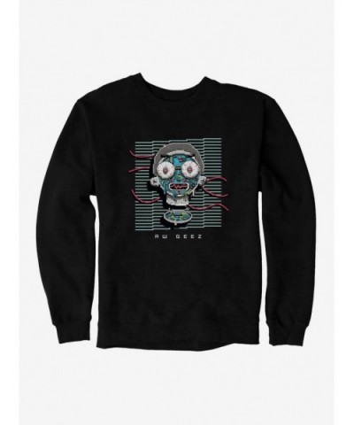 Fashion Rick And Morty Aw Geez Sweatshirt $13.28 Sweatshirts