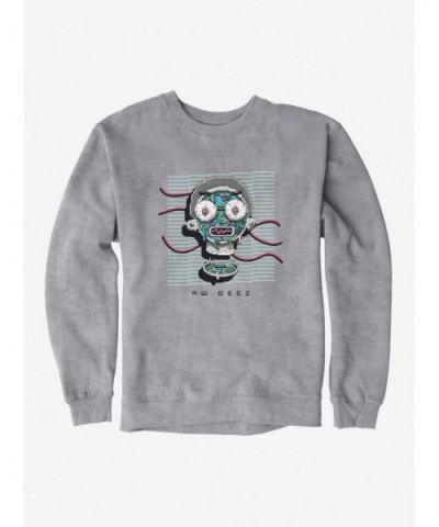 Fashion Rick And Morty Aw Geez Sweatshirt $13.28 Sweatshirts