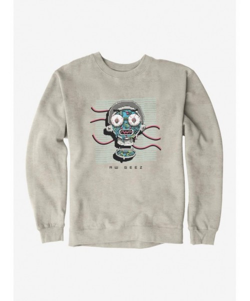 Fashion Rick And Morty Aw Geez Sweatshirt $13.28 Sweatshirts