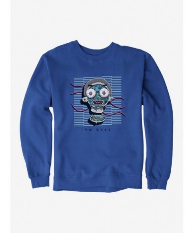 Fashion Rick And Morty Aw Geez Sweatshirt $13.28 Sweatshirts