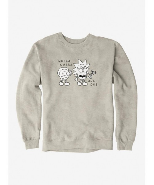 Wholesale Rick And Morty Dub Dub Sweatshirt $10.63 Sweatshirts