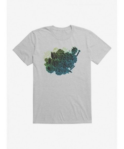 Premium Rick And Morty Wubba Lubba Dub Dub Outline T-Shirt $7.07 T-Shirts