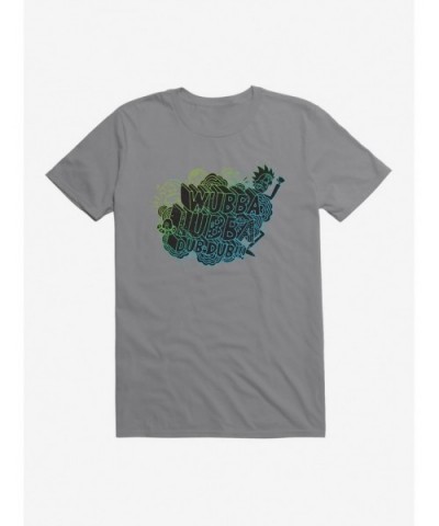 Premium Rick And Morty Wubba Lubba Dub Dub Outline T-Shirt $7.07 T-Shirts