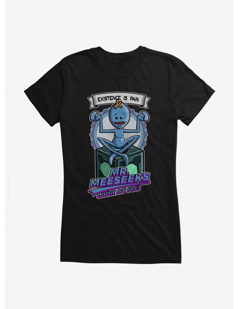 Hot Selling Rick And Morty Mr. Meeseeks Girls T-Shirt $5.98 T-Shirts