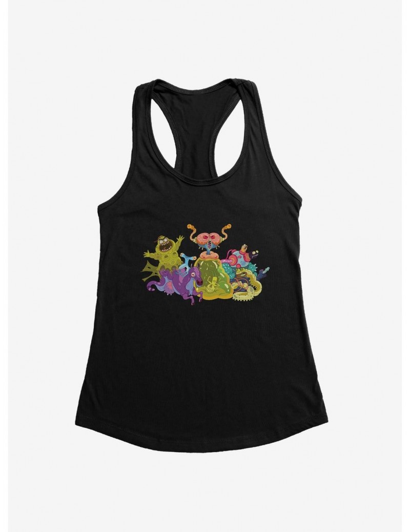 Exclusive Rick And Morty Alien Gang Girls Tank $7.97 Tanks
