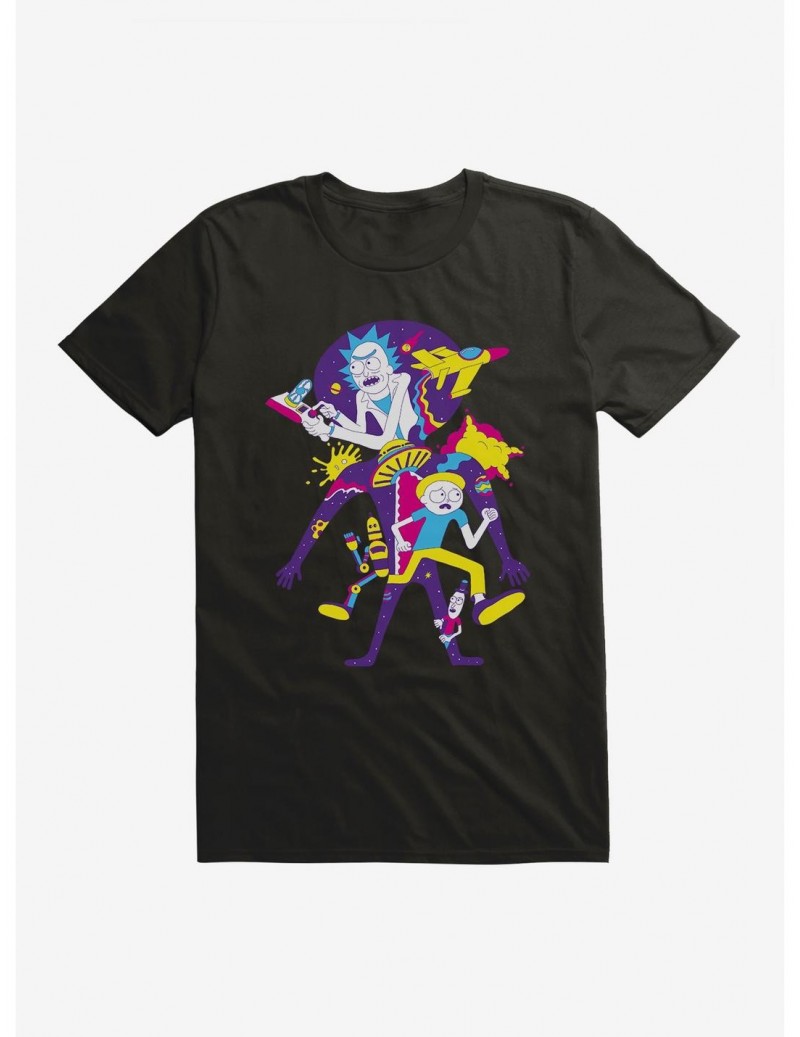 Flash Deal Rick And Morty Interstellar T-Shirt $8.03 T-Shirts