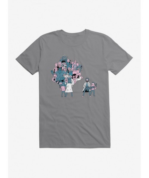Special Rick And Morty Two For All T-Shirt $6.88 T-Shirts