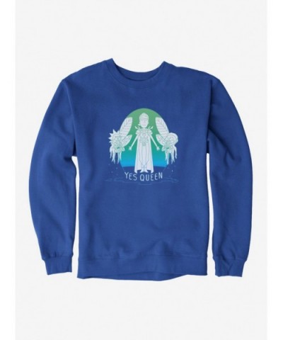 Limited Time Special Rick And Morty Yes Queen Sweatshirt $11.81 Sweatshirts