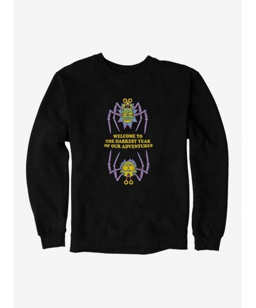 Bestselling Rick And Morty The Darkest Year Sweatshirt $10.63 Sweatshirts