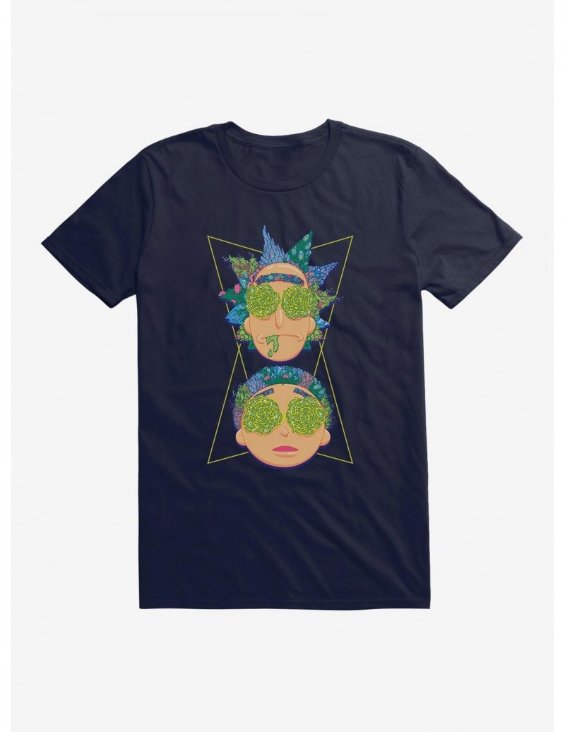 Huge Discount Rick And Morty Portal Eyes T-Shirt $9.18 T-Shirts
