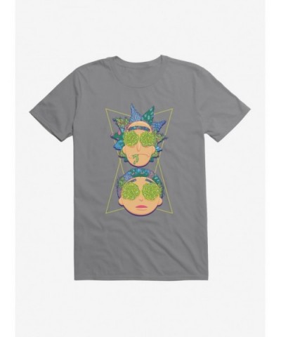 Huge Discount Rick And Morty Portal Eyes T-Shirt $9.18 T-Shirts