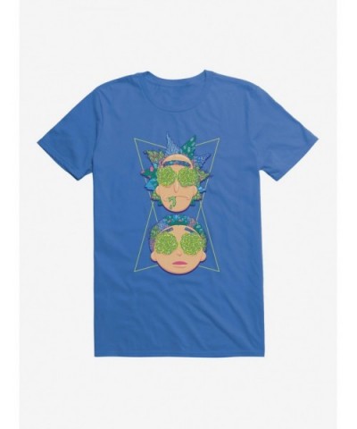 Huge Discount Rick And Morty Portal Eyes T-Shirt $9.18 T-Shirts