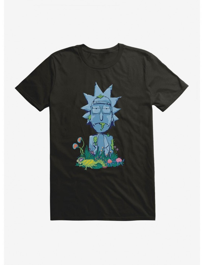 Flash Deal Rick And Morty Sculpture Rick T-Shirt $7.46 T-Shirts