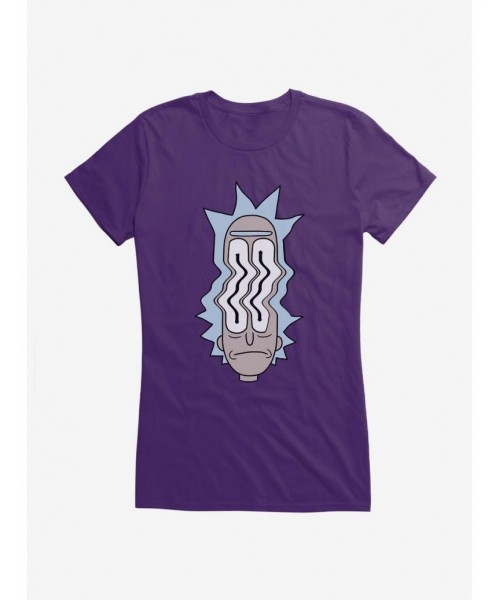 New Arrival Rick And Morty Rick Waves Girls T-Shirt $7.97 T-Shirts