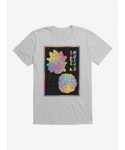 Limited Time Special Rick And Morty Rainbow Blob T-Shirt $9.56 T-Shirts