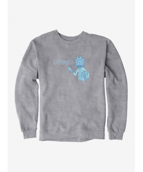 Exclusive Rick And Morty Lick Of Trouble Sweatshirt $12.10 Sweatshirts