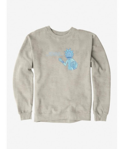 Exclusive Rick And Morty Lick Of Trouble Sweatshirt $12.10 Sweatshirts