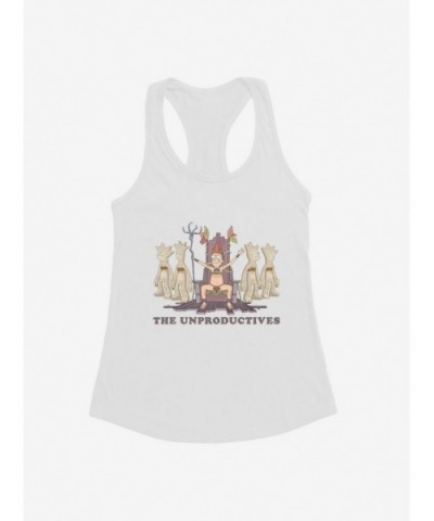 Discount Rick And Morty The Unproductives Gang Girls Tank $5.98 Tanks