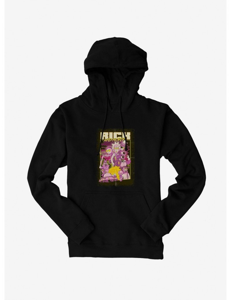Value for Money Rick And Morty Action Poster Hoodie $16.16 Hoodies