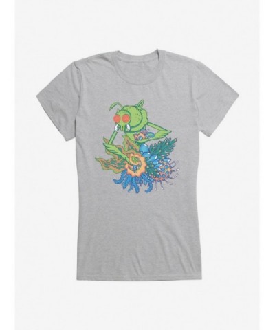 Hot Sale Rick And Morty Gromflomite Girls T-Shirt $8.57 T-Shirts