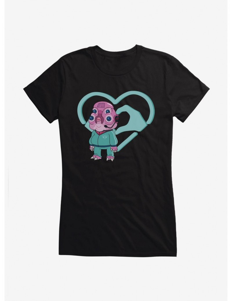Big Sale Rick And Morty Glootie Lovefinderrz Girls T-Shirt $7.17 T-Shirts