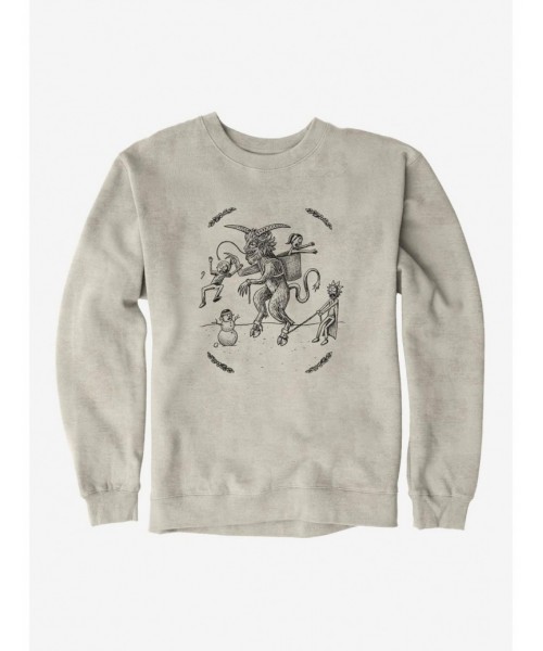 Limited-time Offer Rick And Morty Krampus Sweatshirt $9.15 Sweatshirts