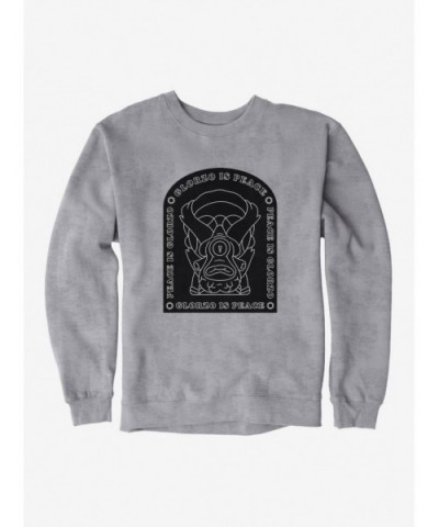 Pre-sale Discount Rick And Morty Glorzo Is Peace Sweatshirt $14.17 Sweatshirts